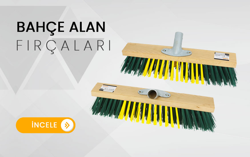 bahçe alan fırçası